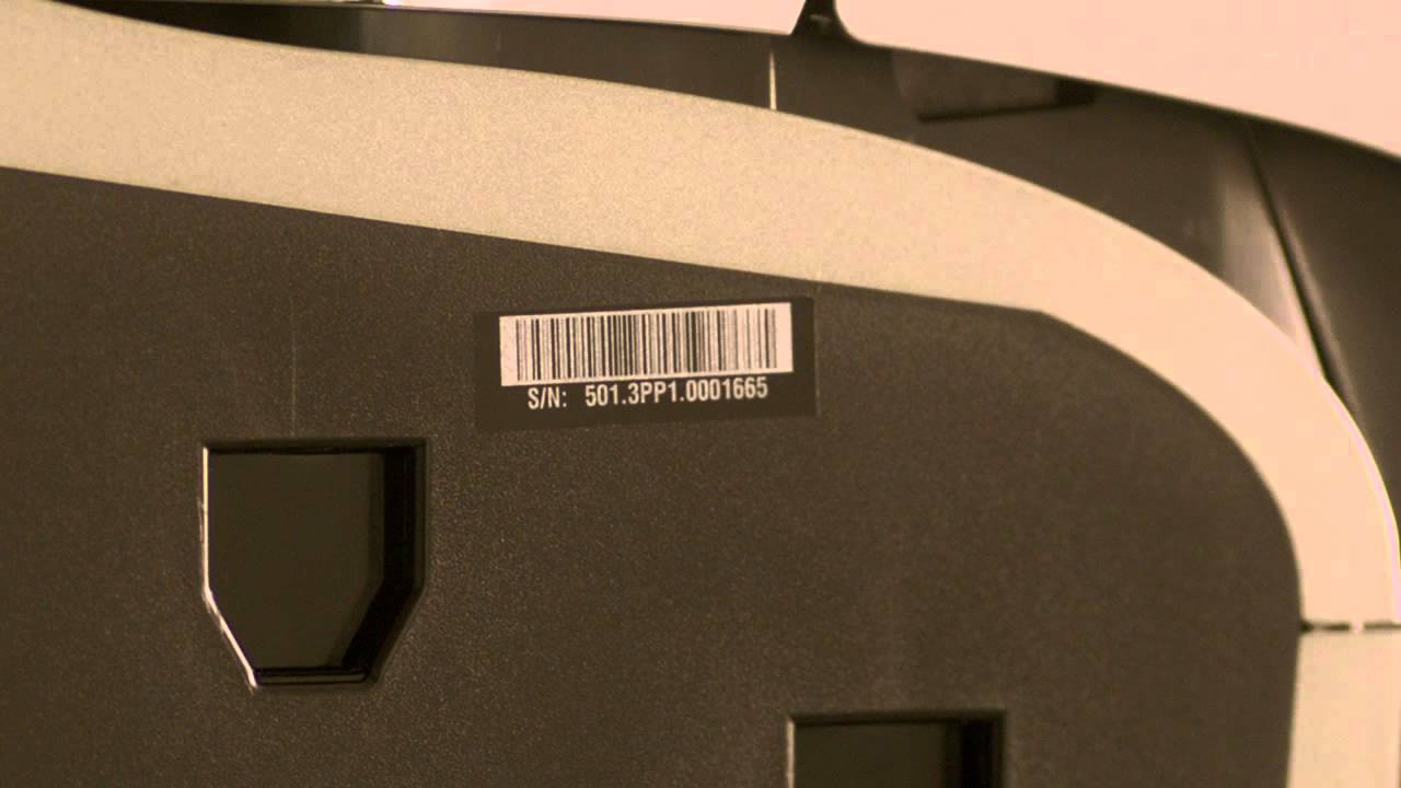 Where to find serial number on silhouette cameo 3d